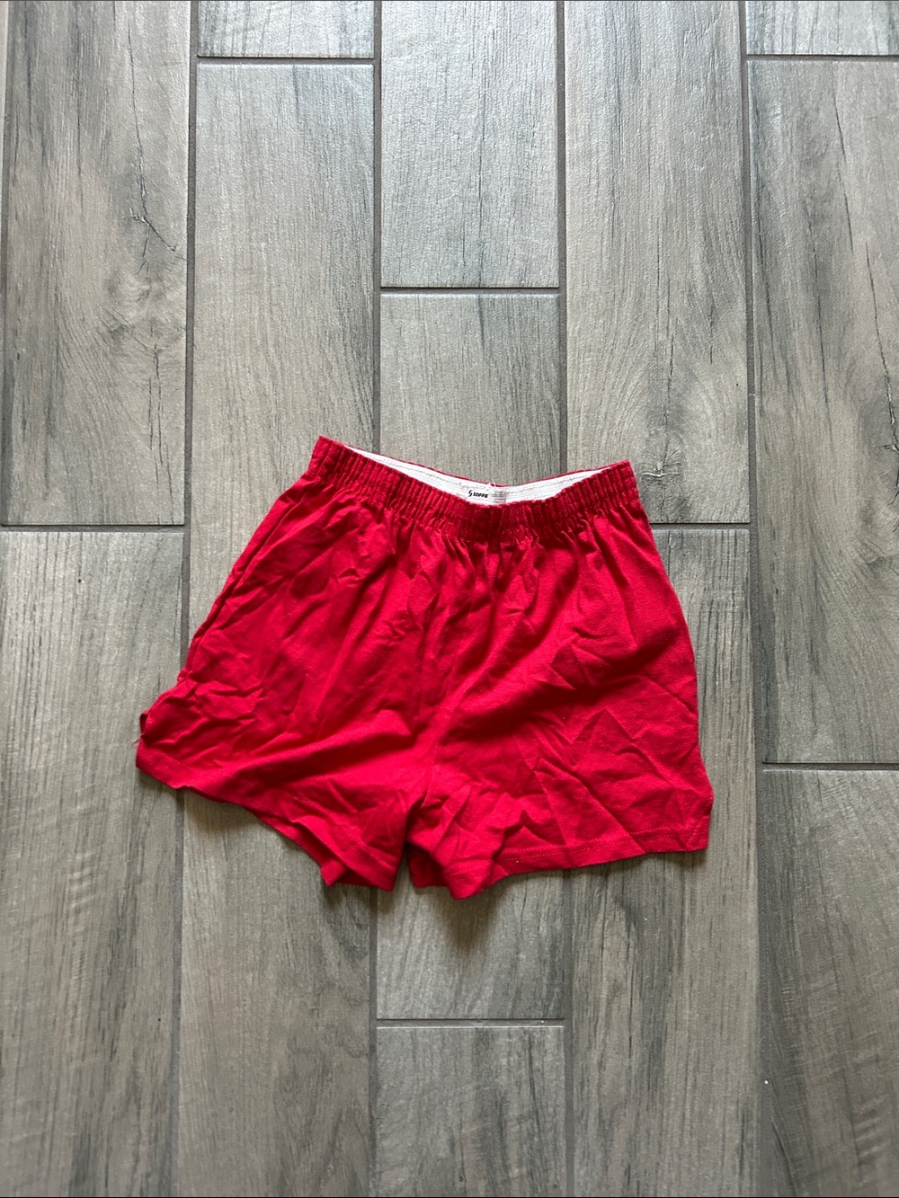 Soffe Bright Red Athletic Lounge Shorts